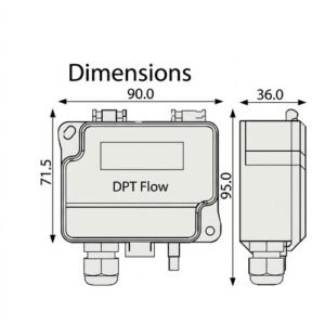 DIFFERENTIAL PRESSURE CUM AIRFLOW TRANSMITTER